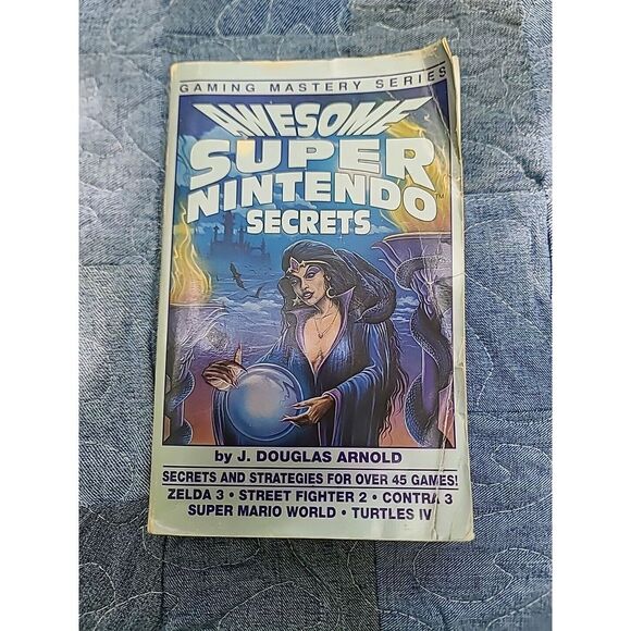 Awesome Super Nintendo Secrets 1993 Video Game Zelda Steet Fighter Mario Turtles - Picture 1 of 6